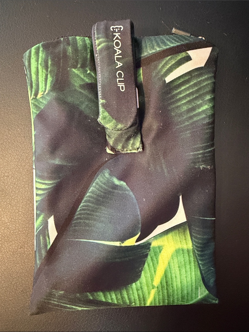Green Tropical Leaf Phone Sleeve